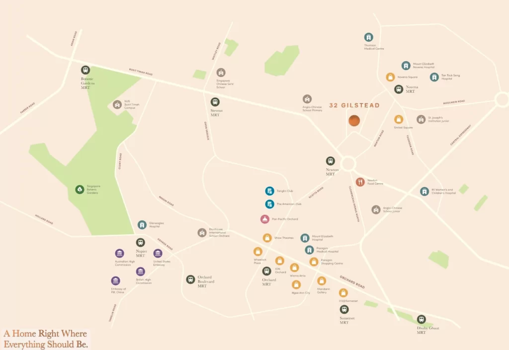 32 Gilstead Location Map