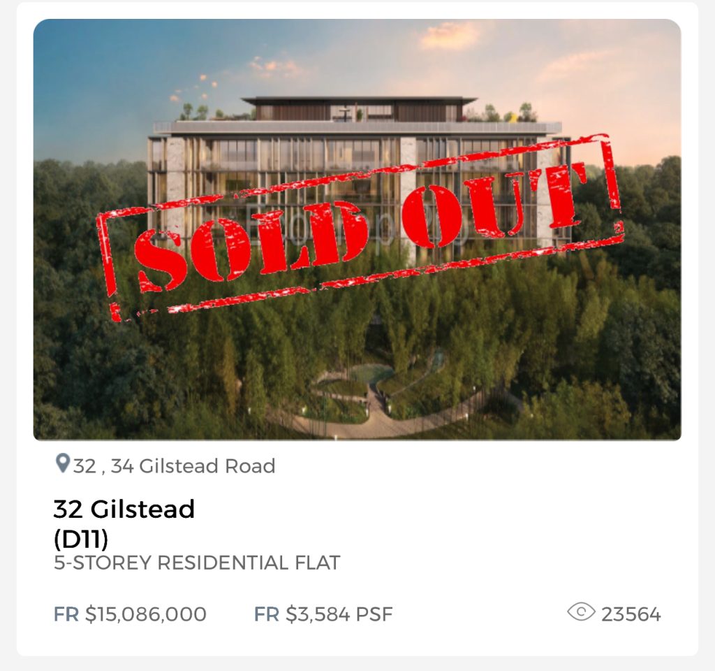 32 Gilstead Sold Out
